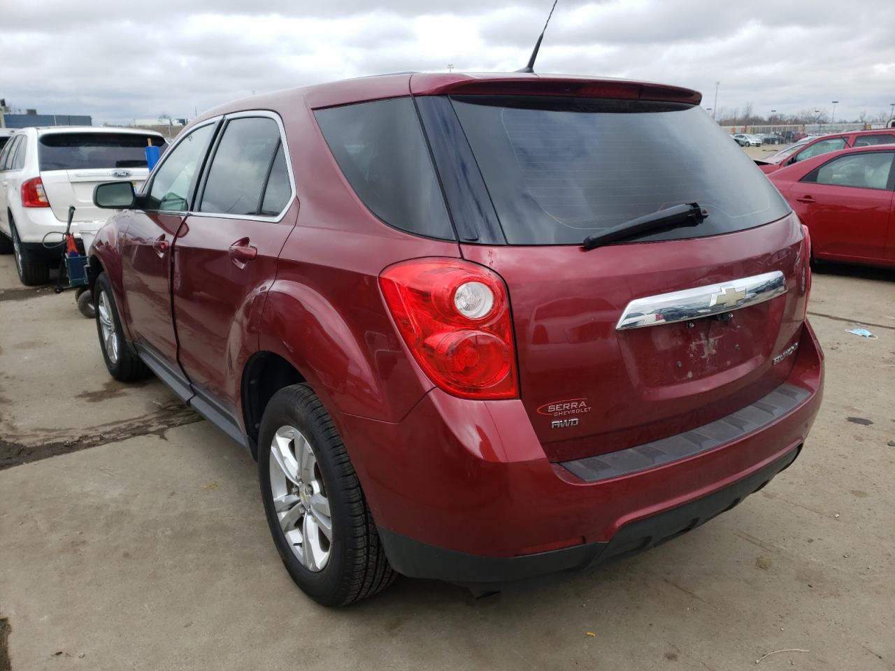 Photo 3 from auction – 2010 CHEVROLET EQUINOX LS with VIN 2CNFLCEW2A6353165