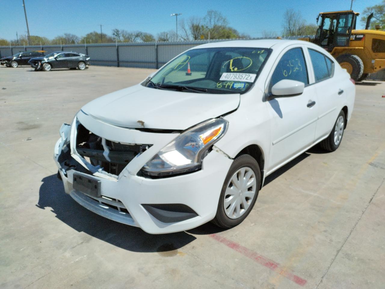 Photo 2 from auction – 2017 NISSAN VERSA S with VIN 3N1CN7AP6HL849330