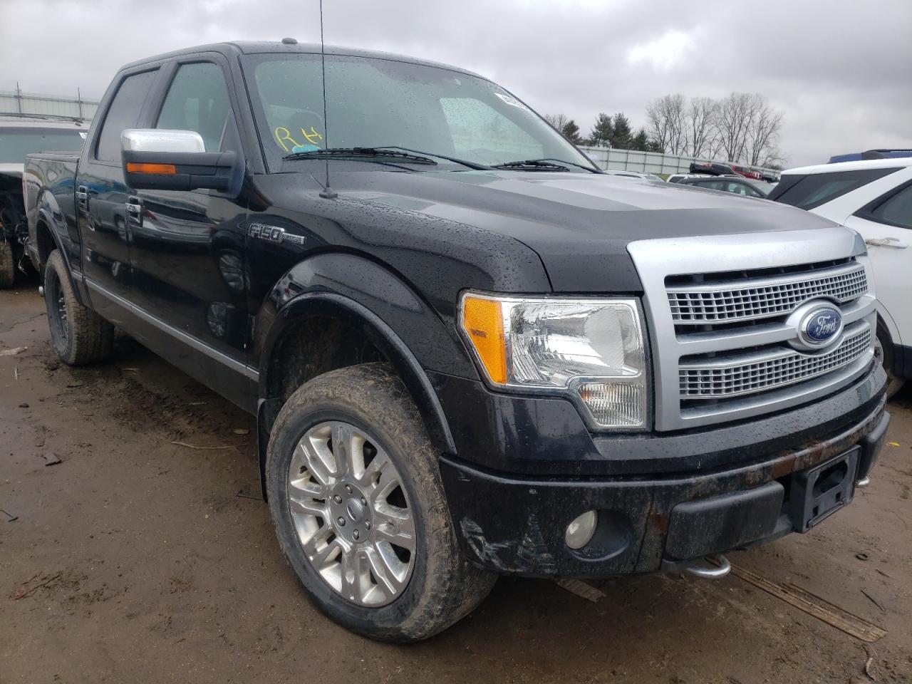FORD F150 SUPER 2010 with VIN 1FTFW1EVXAFD56327 - Photo from auction