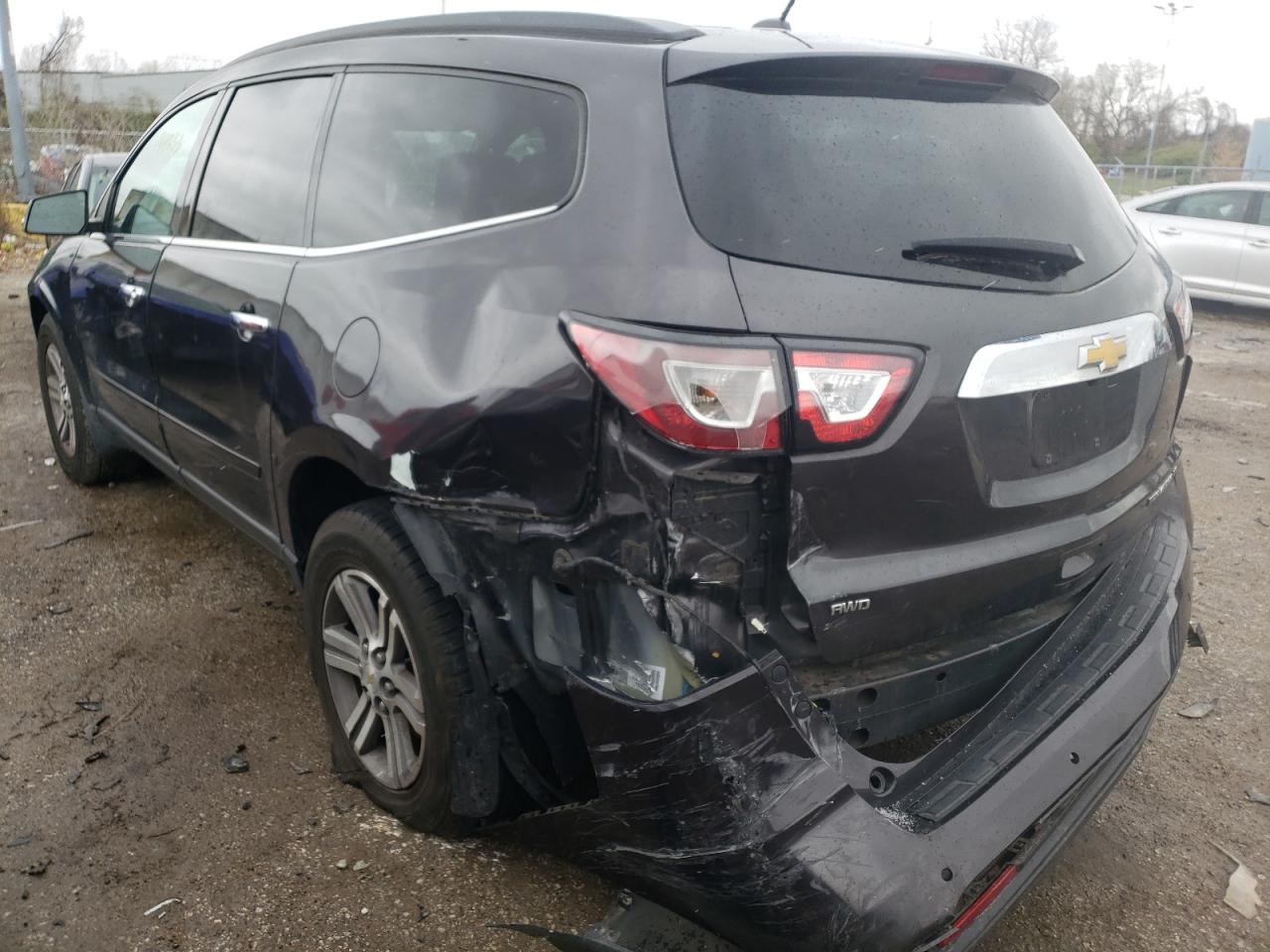 Photo 3 from auction – 2015 CHEVROLET TRAVERSE with VIN 1GNKVGKD3FJ291090