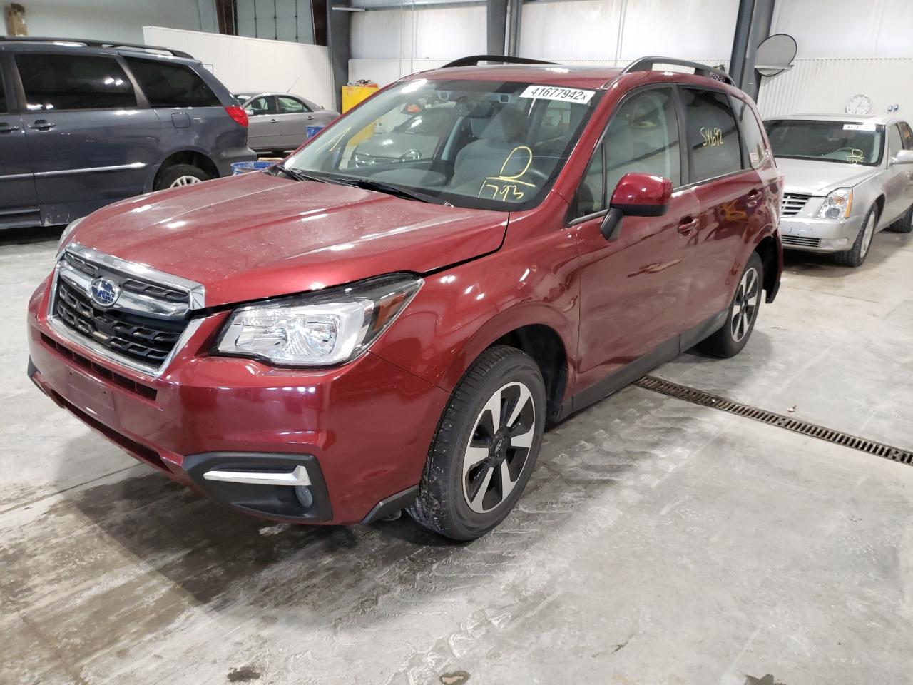 Photo 2 from auction – 2018 SUBARU FORESTER 2 with VIN JF2SJAGC1JH451793