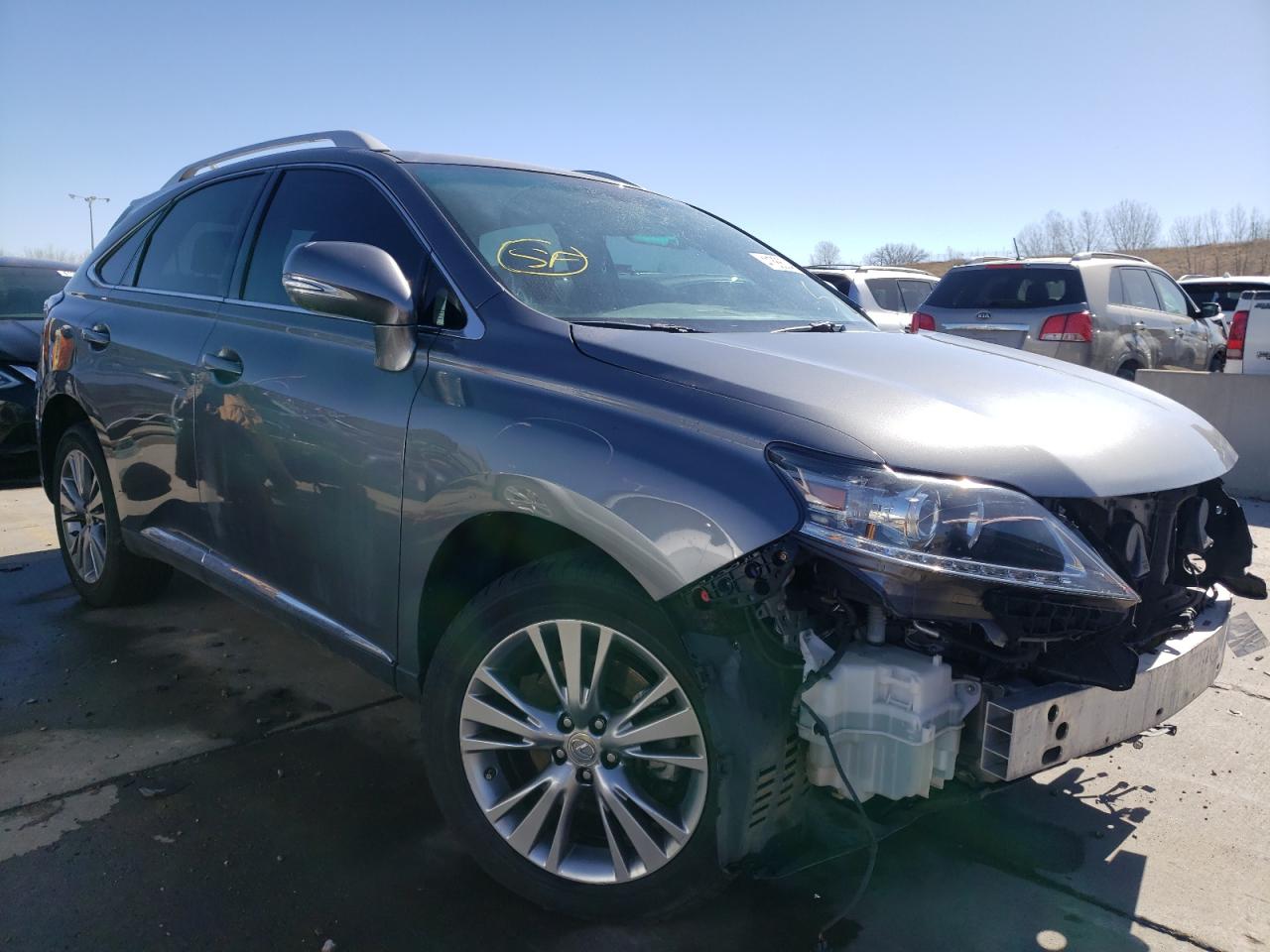 LEXUS RX 350 BAS 2013 with VIN 2T2BK1BA6DC167890 - Photo from auction