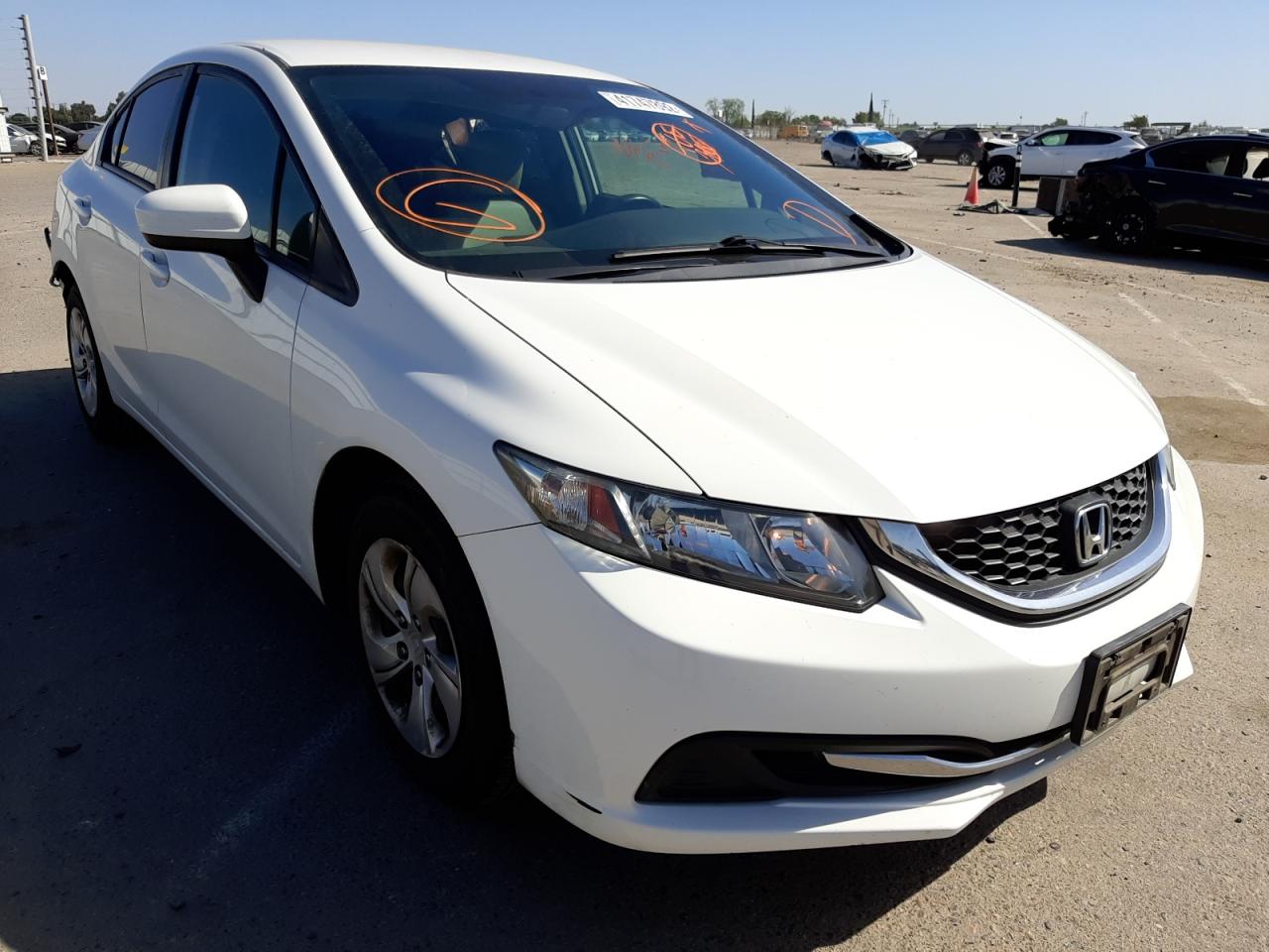 HONDA CIVIC LX 2015 with VIN 2HGFB2F56FH511060 - Photo from auction
