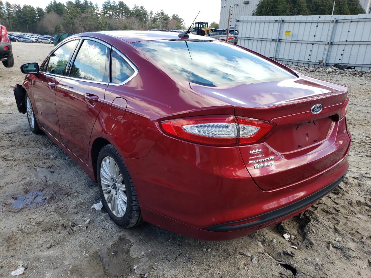 Photo 3 from auction – 2016 FORD FUSION SE with VIN 3FA6P0PU8GR364925