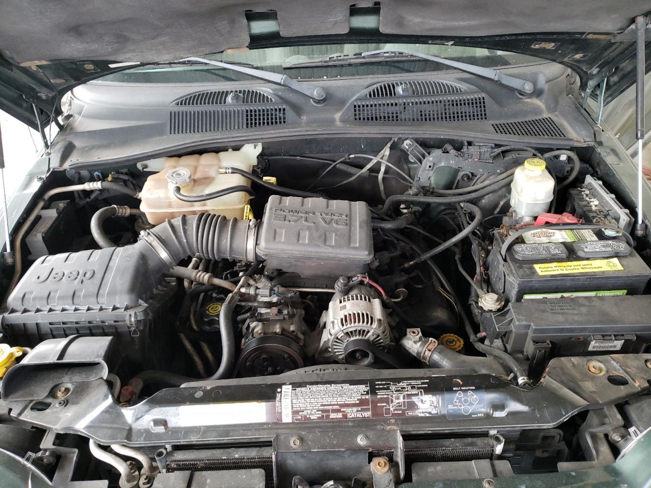 Photo 7 from auction – 2003 JEEP LIBERTY SP with VIN 1J4GL48K43W618338