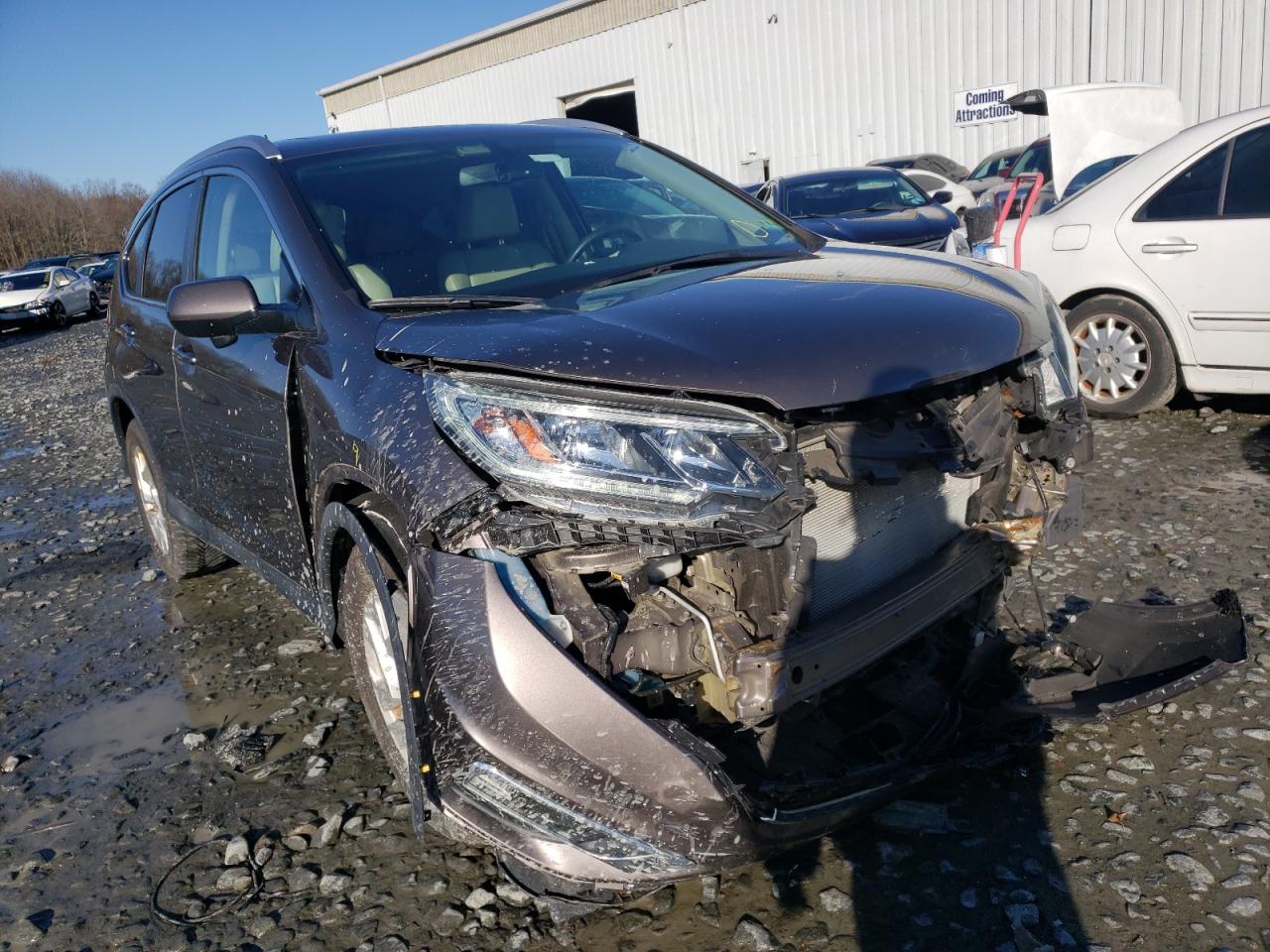 HONDA CR-V 2016 with VIN 2HKRM4H75GH690930 - Photo from auction