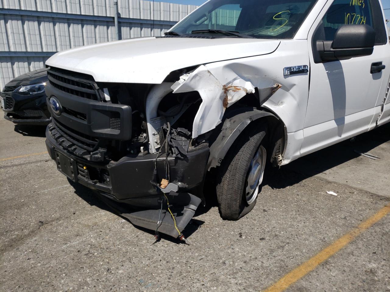 Photo 9 from auction – 2018 FORD F150 with VIN 1FTMF1CB1JKG11163
