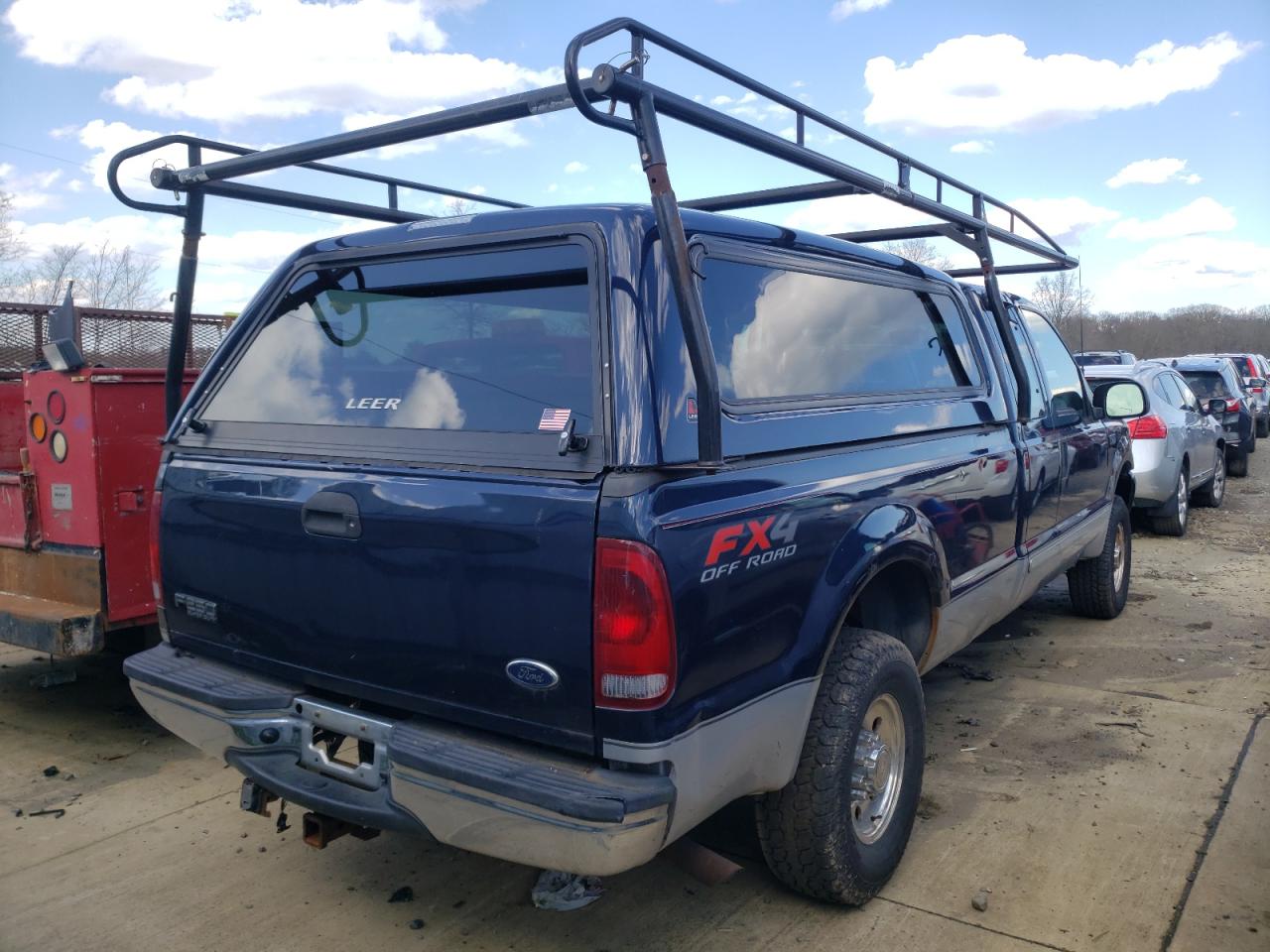 Photo 4 from auction – 2003 FORD F250 SUPER with VIN 1FTNX21L33EA96199