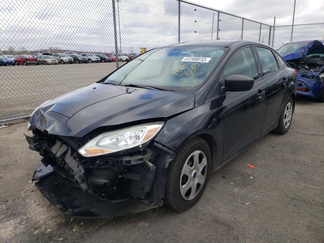 Photo 2 from auction – 2014 FORD FOCUS S with VIN 1FADP3E21EL228609