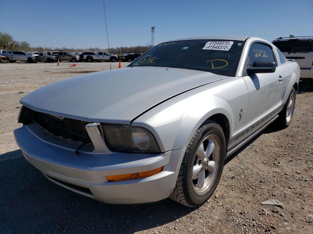 Photo 2 from auction – 2007 FORD MUSTANG with VIN 1ZVFT80N875267215