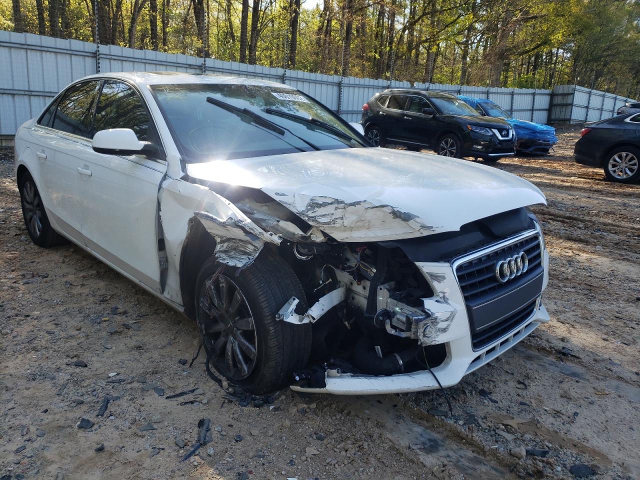 AUDI A4 PREMIUM 2012 with VIN WAUAFAFL7CN016260 - Photo from auction