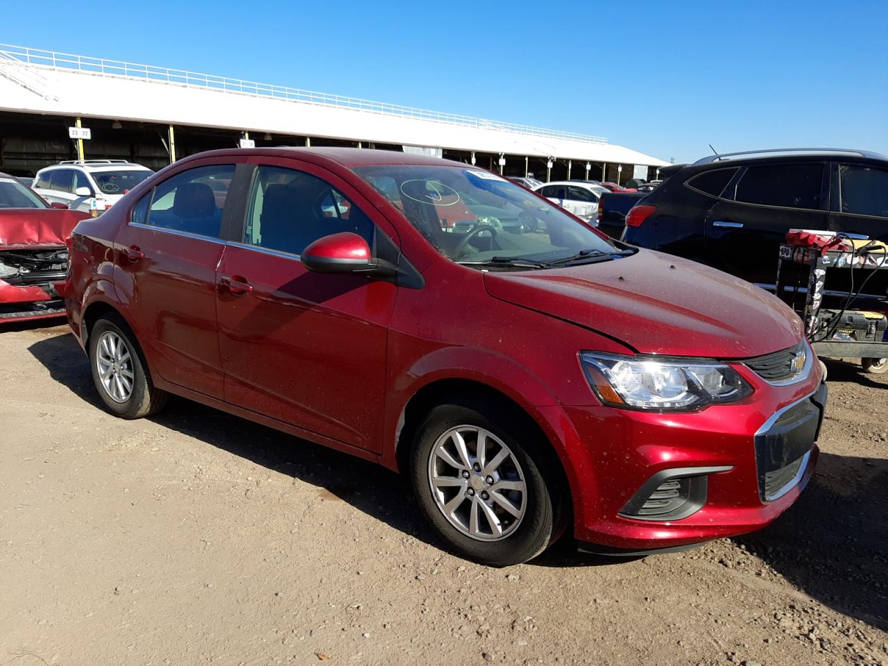 Photo 1 from auction – 2019 CHEVROLET SONIC LT with VIN 1G1JD5SB8K4133968