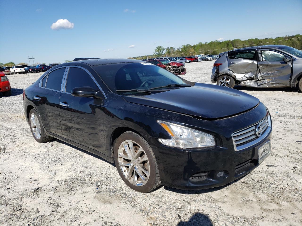 NISSAN MAXIMA S 2013 with VIN 1N4AA5APXDC820266 - Photo from auction