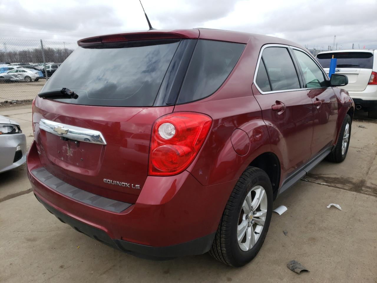 Photo 4 from auction – 2010 CHEVROLET EQUINOX LS with VIN 2CNFLCEW2A6353165