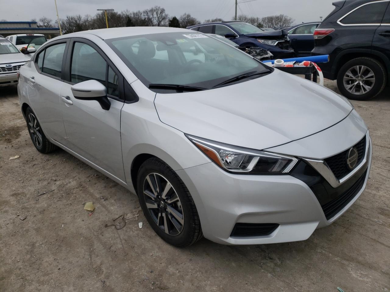 NISSAN VERSA SV 2021 with VIN 3N1CN8EV9ML865112 - Photo from auction