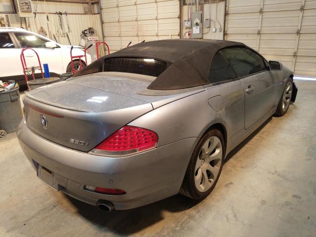 Photo 4 from auction – 2007 BMW 650 I with VIN WBAEK13557CN82549