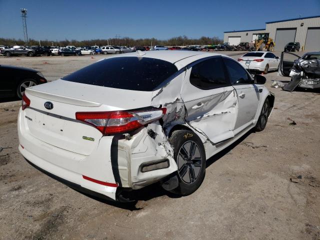 Photo 4 from auction – 2013 KIA OPTIMA HYB with VIN KNAGM4AD0D5053945