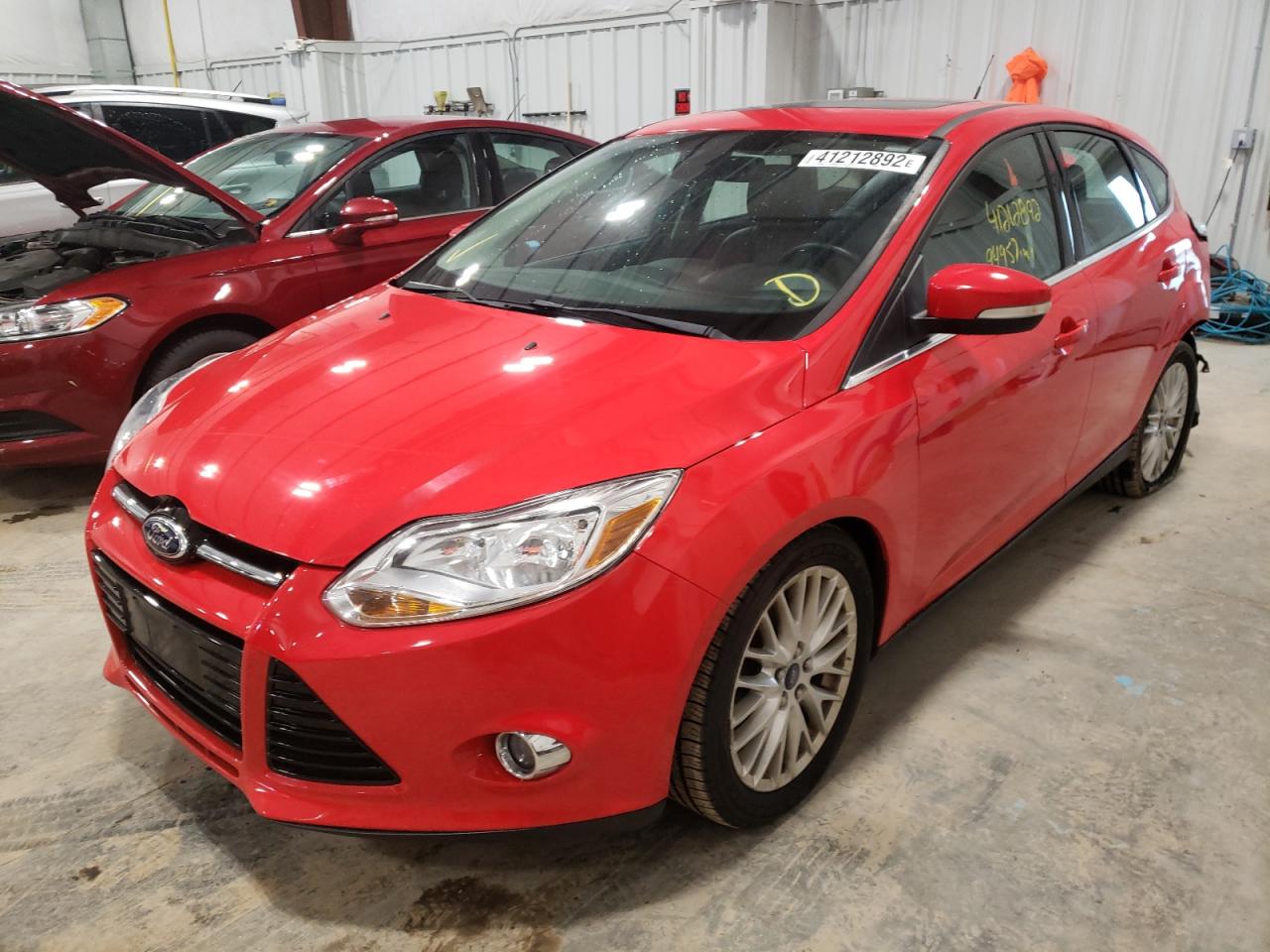 Фото 2 с аукциона – 2012 FORD FOCUS SEL с VIN 1FAHP3M26CL446254