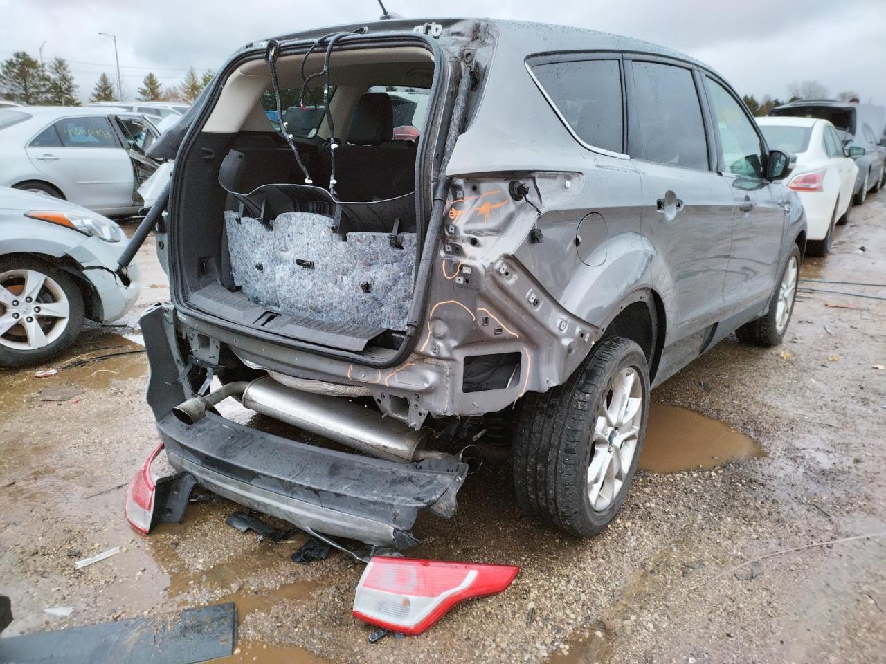 Photo 4 from auction – 2014 FORD ESCAPE TIT with VIN 1FMCU9J98EUD93521