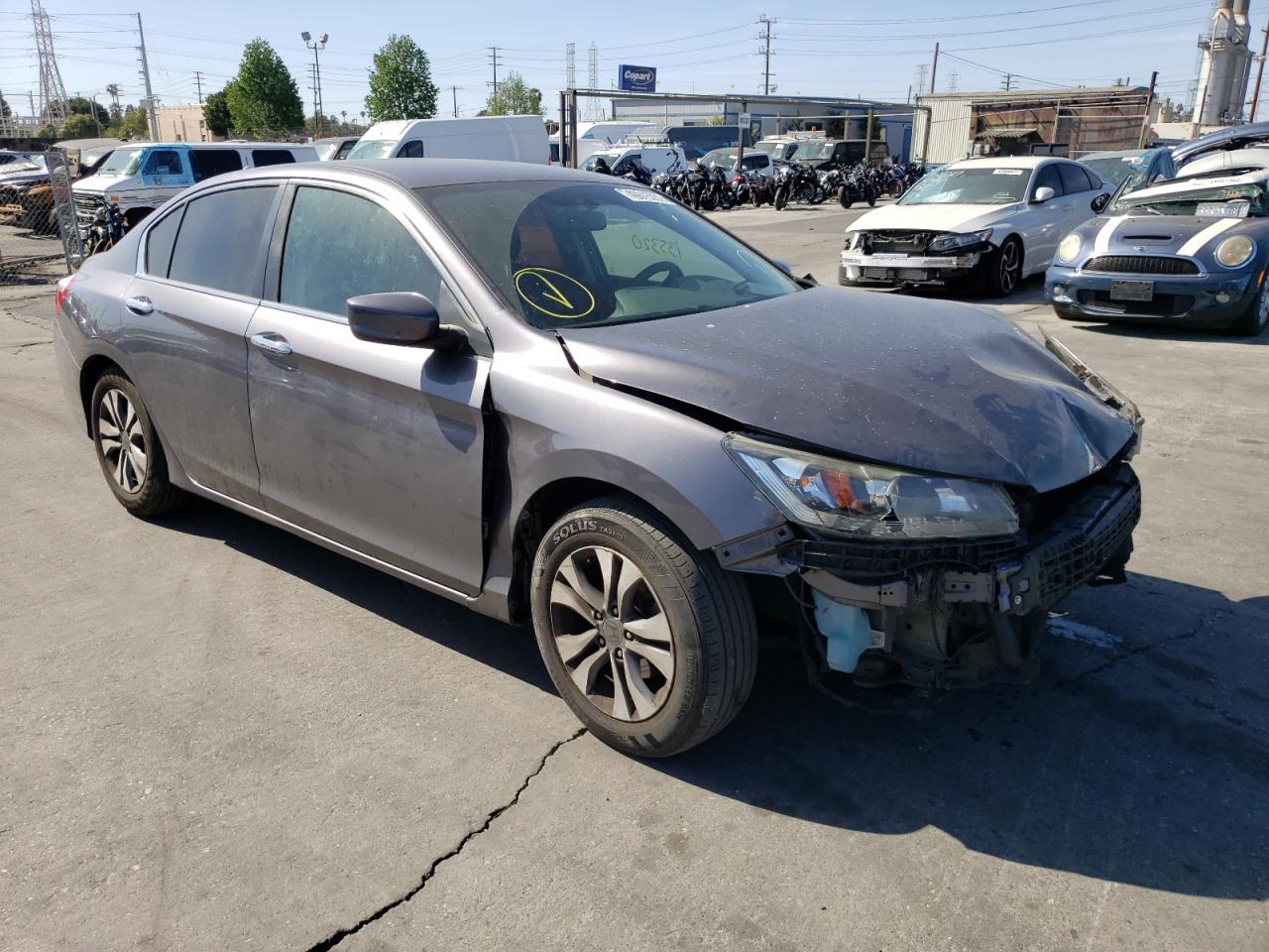 Photo 1 from auction – 2015 HONDA ACCORD LX with VIN 1HGCR2F35FA047464