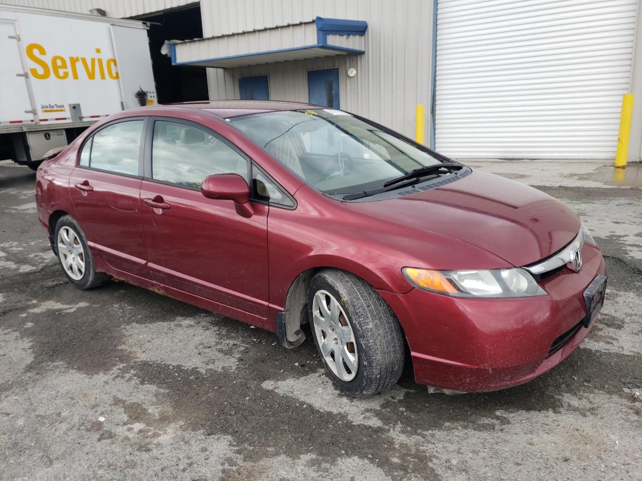 HONDA CIVIC LX 2007 with VIN 2HGFA16537H502153 - Photo from auction