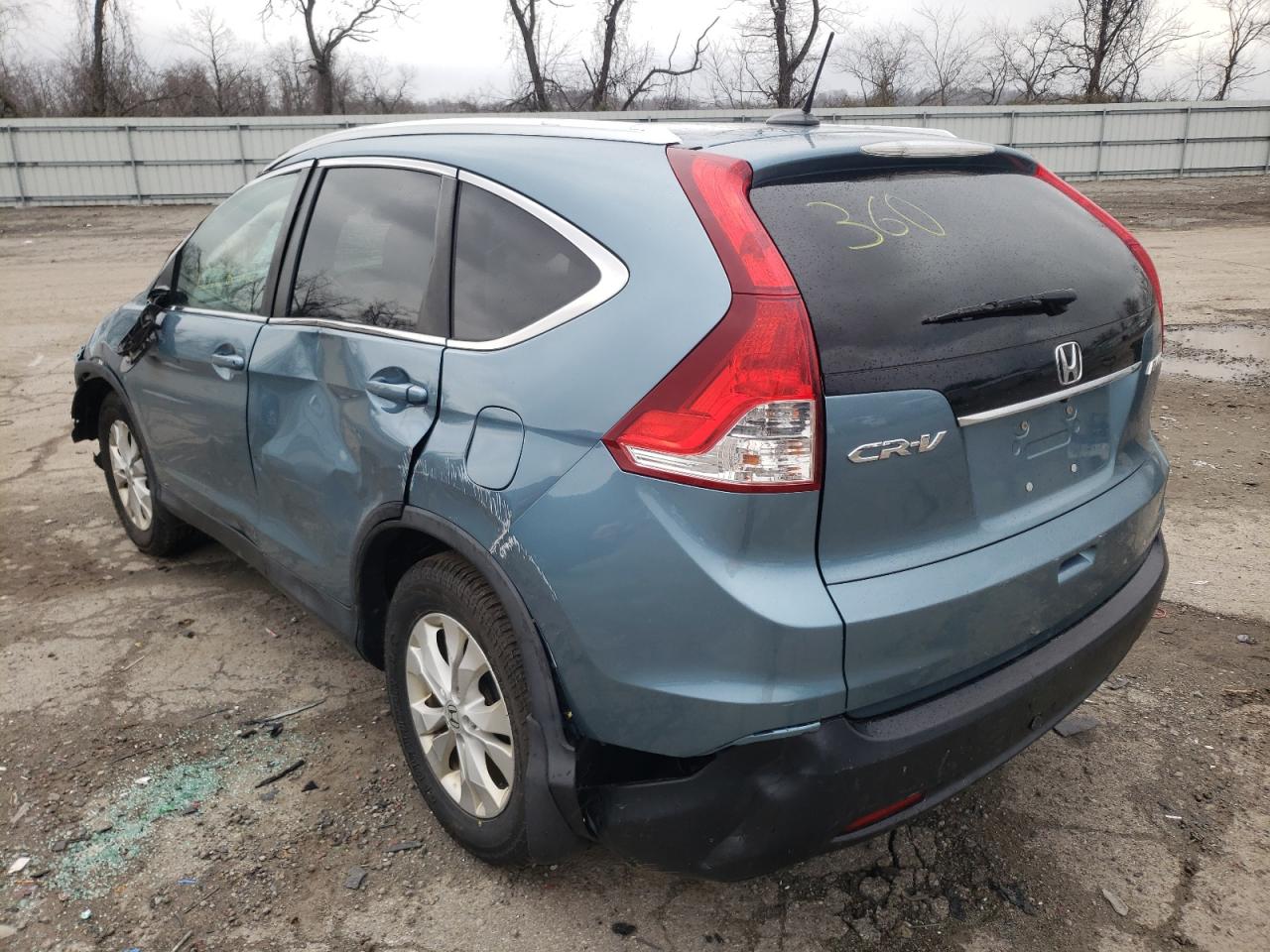 Photo 3 from auction – 2014 HONDA CR-V EXL with VIN 2HKRM4H70EH686488
