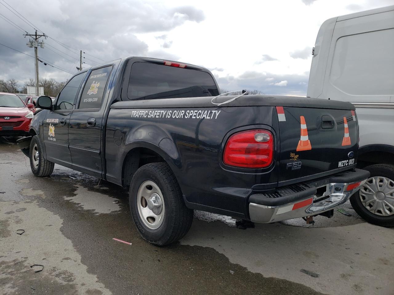 Photo 3 from auction – 2001 FORD F150 SUPER with VIN 1FTRW07W61KF67982