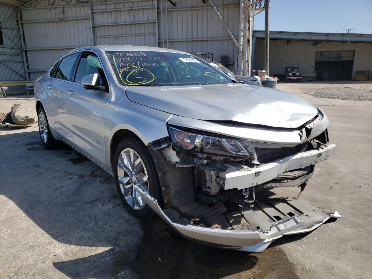 CHEVROLET IMPALA LT 2017 with VIN 2G1105S33H9171098 - Photo from auction