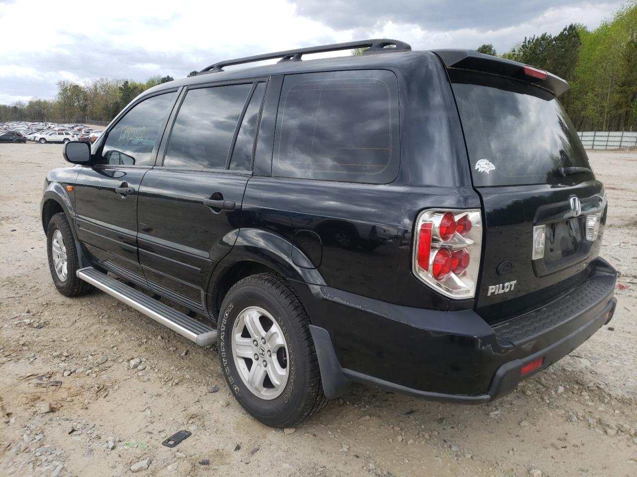 Photo 3 from auction – 2006 HONDA PILOT with VIN 5FNYF28106B022410