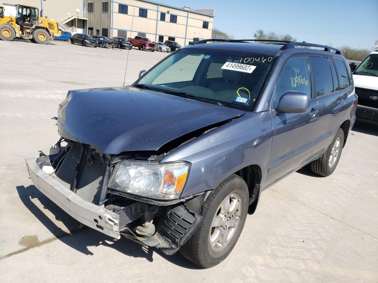 Photo 2 from auction – 2006 TOYOTA HIGHLANDER with VIN JTEDP21A060100460