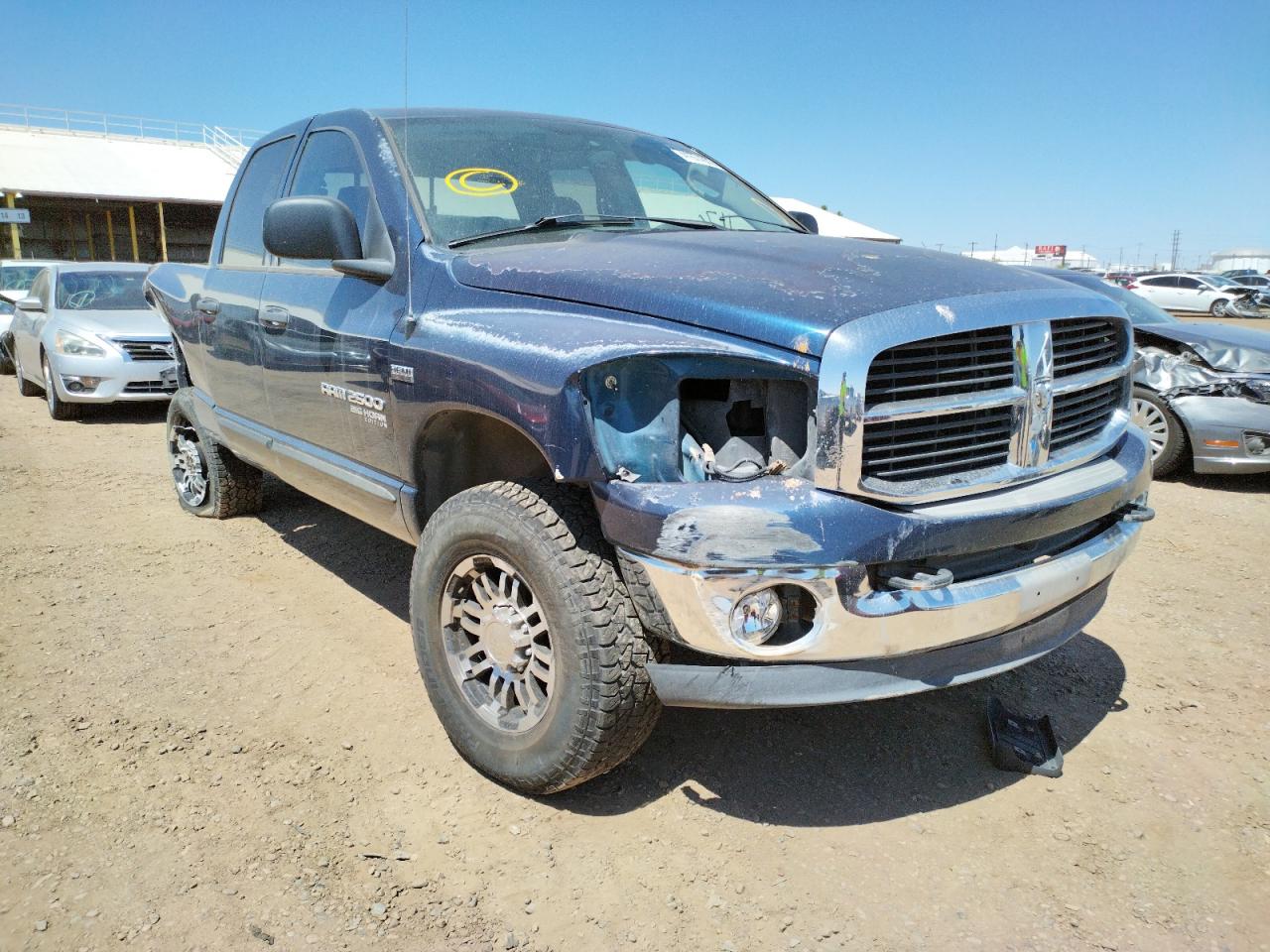 DODGE RAM 2500 S 2006 with VIN 3D7KS28D56G103463 - Photo from auction
