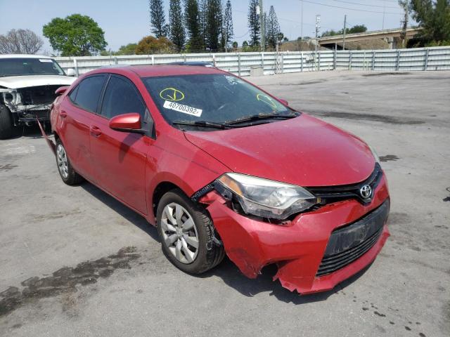 TOYOTA COROLLA L 2016 with VIN 2T1BURHE5GC488489 - Photo from auction
