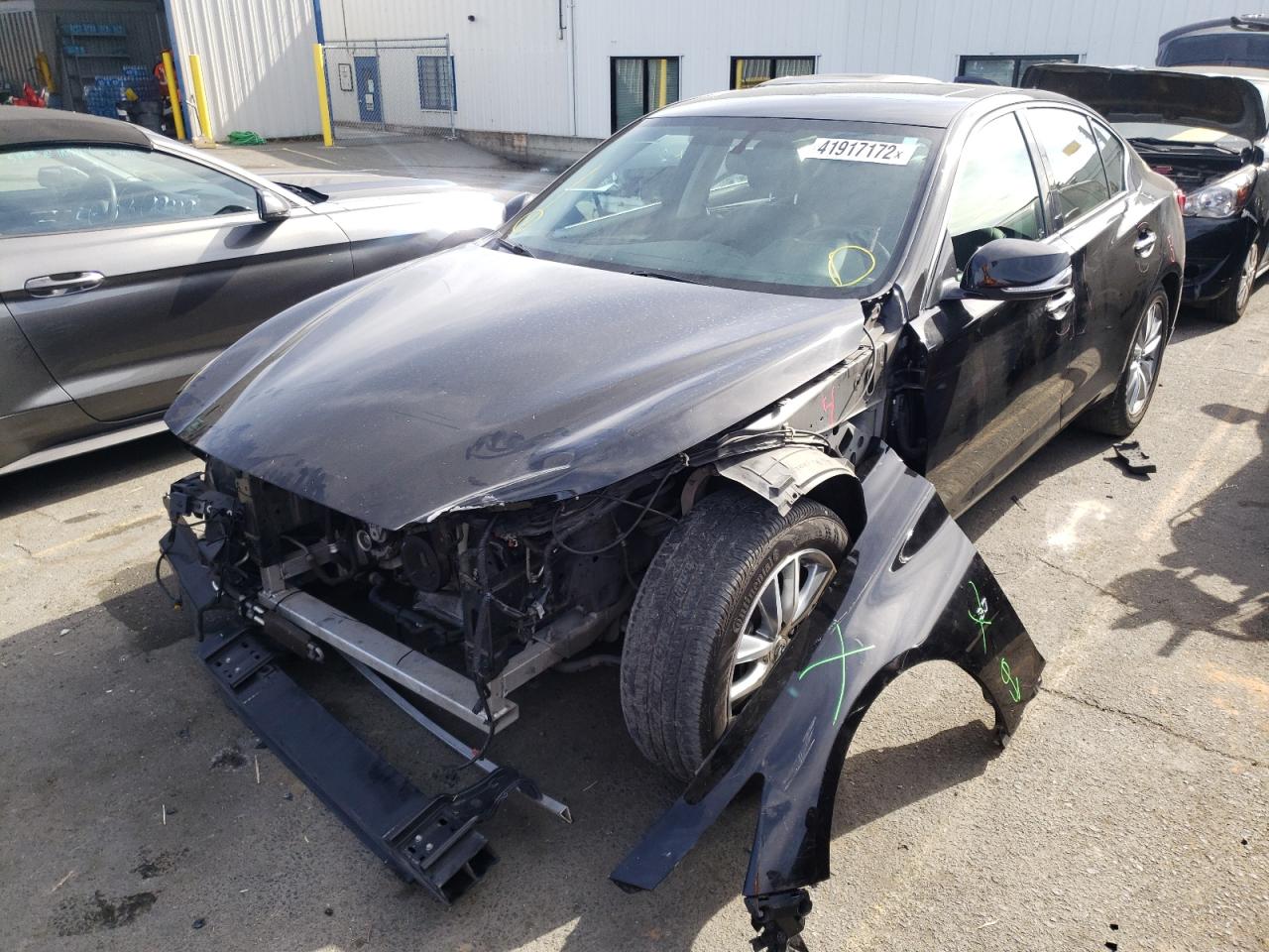 Photo 2 from auction – 2015 INFINITI Q50 BASE with VIN JN1BV7AP9FM347829