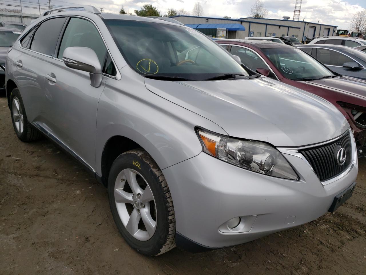 LEXUS RX 350 2011 with VIN 2T2BK1BA2BC094143 - Photo from auction
