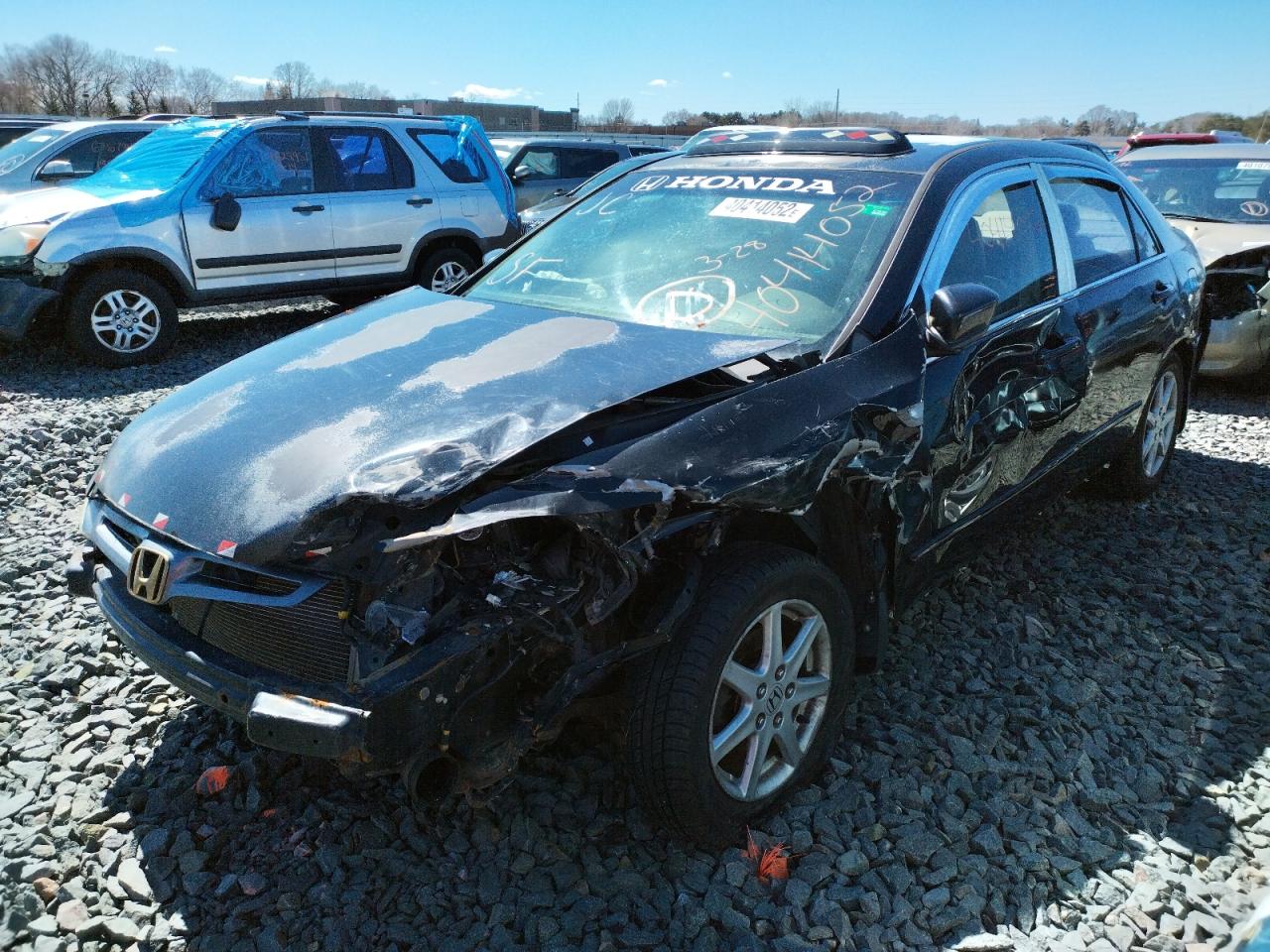 Photo 2 from auction – 2004 HONDA ACCORD EX with VIN 1HGCM66504A096348
