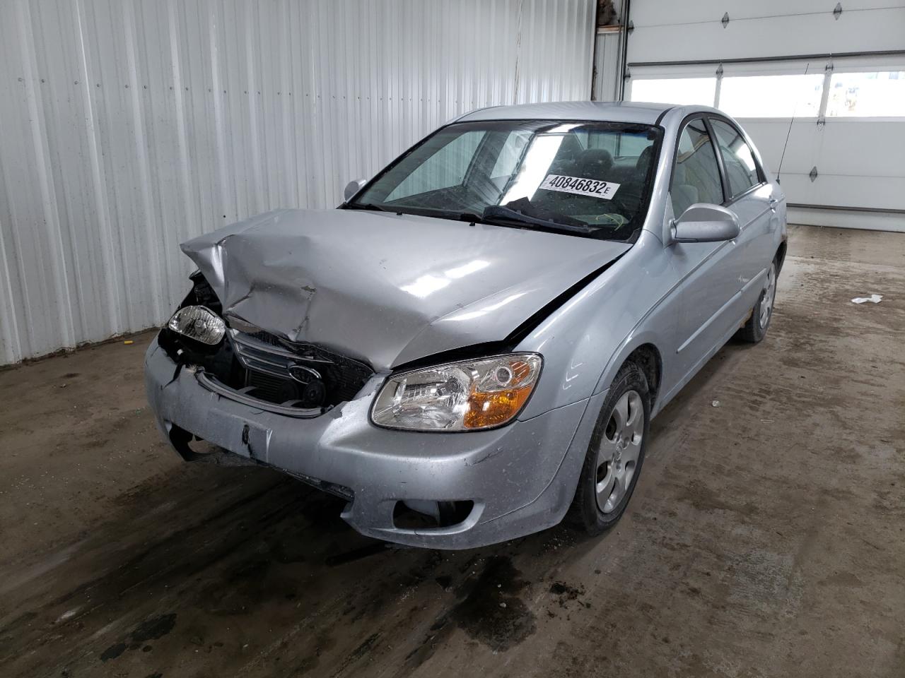 Photo 2 from auction – 2007 KIA SPECTRA EX with VIN KNAFE121X75379073