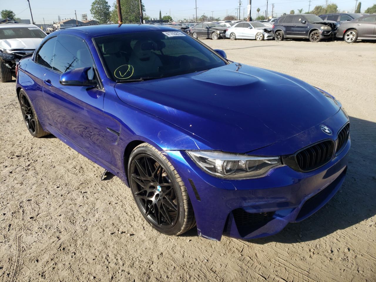 BMW M4 2017 with VIN WBS3U9C35HP971177 - Photo from auction