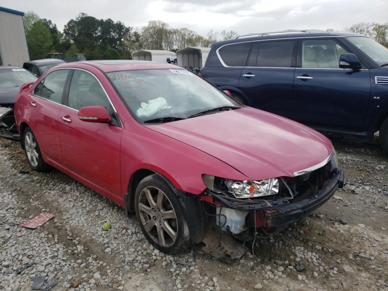 ACURA TSX 2005 with VIN JH4CL96935C016261 - Photo from auction