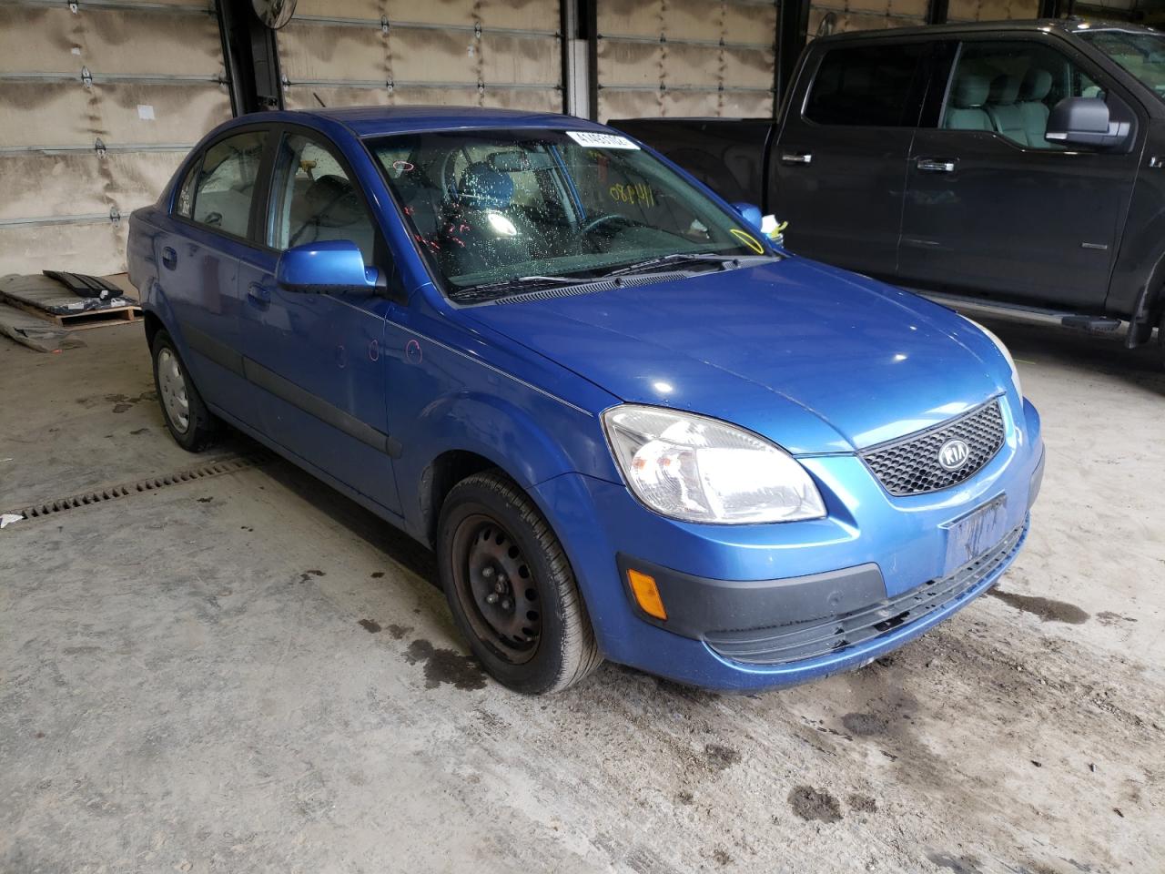 KIA RIO BASE 2008 with VIN KNADE123286426651 - Photo from auction