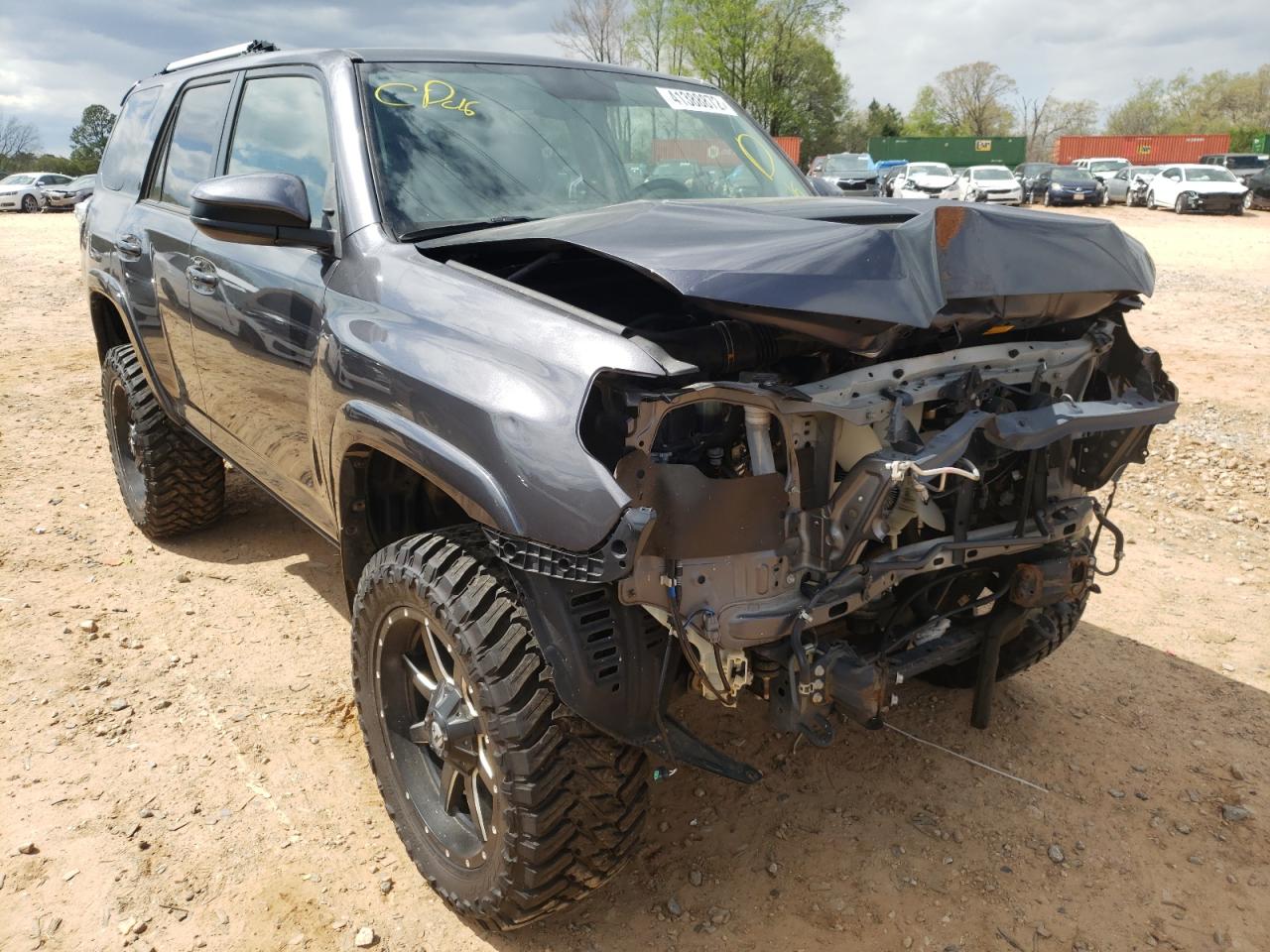 TOYOTA 4RUNNER SR 2014 with VIN JTEBU5JR3E5200819 - Photo from auction