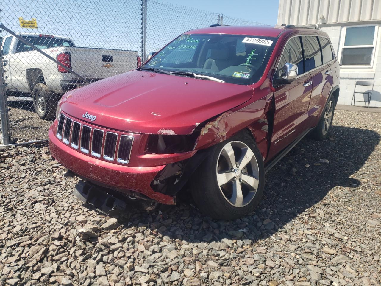 Photo 2 from auction – 2015 JEEP GRAND CHER with VIN 1C4RJFBG5FC103665