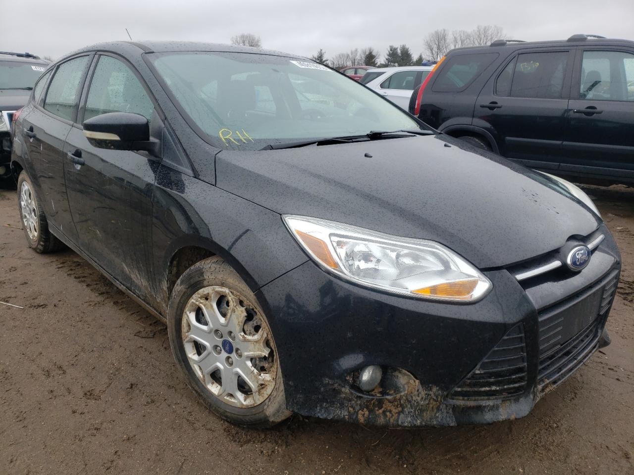 FORD FOCUS SE 2012 مع رقم تعريف المركبة 1FAHP3K24CL294123 - صورة من المزاد
