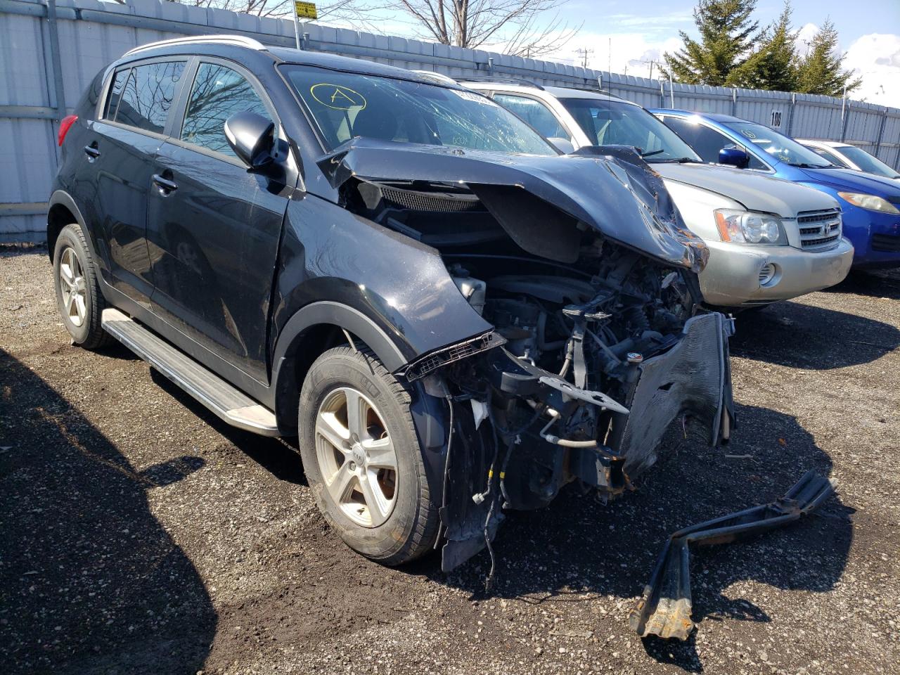 KIA SPORTAGE L 2015 with VIN KNDPB3AC5F7699502 - Photo from auction