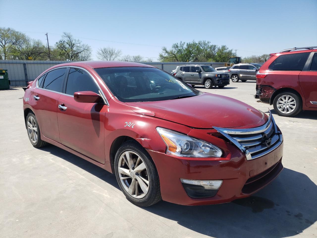 NISSAN ALTIMA 2.5 2013 with VIN 1N4AL3AP5DN451707 - Photo from auction