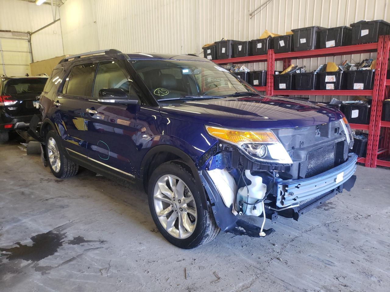 FORD EXPLORER 2015 with VIN 1FM5K8D83FGB50128 - Photo from auction