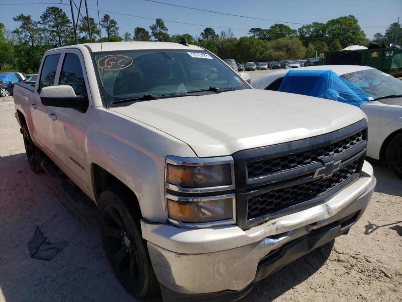 CHEVROLET SILVERADO 2015 with VIN 3GCPCREC1FG149731 - Photo from auction