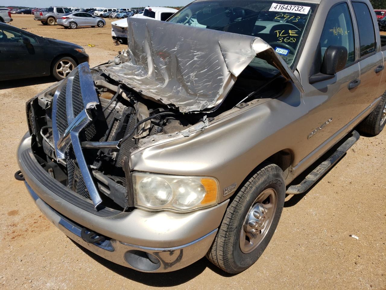 Photo 9 from auction – 2003 DODGE RAM 2500 S with VIN 3D7KA28D33G742973