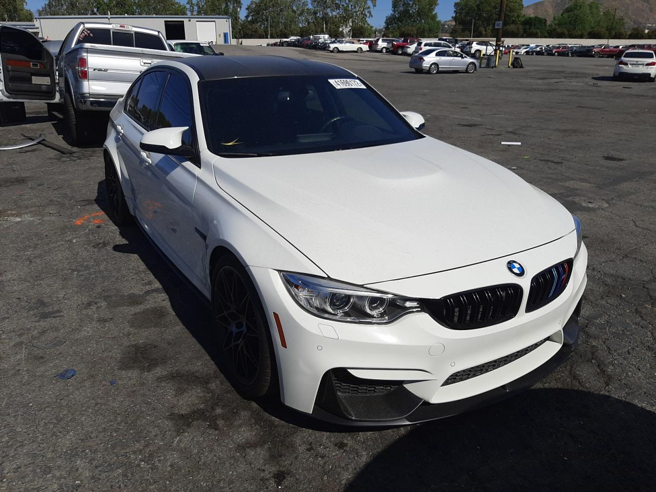 BMW M3 2016 with VIN WBS8M9C55G5E68169 - Photo from auction
