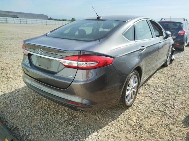 Photo 4 from auction – 2017 FORD FUSION SE with VIN 3FA6P0H77HR286700