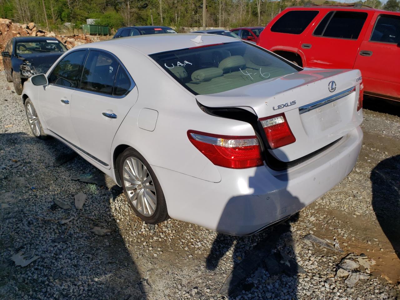 Photo 3 from auction – 2008 LEXUS LS460 with VIN JTHBL46F585057293